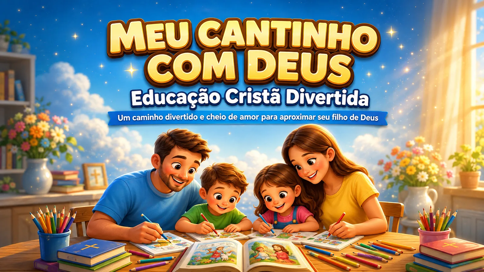 Meu Cantinho com Deus - Educação Cristã Divertida