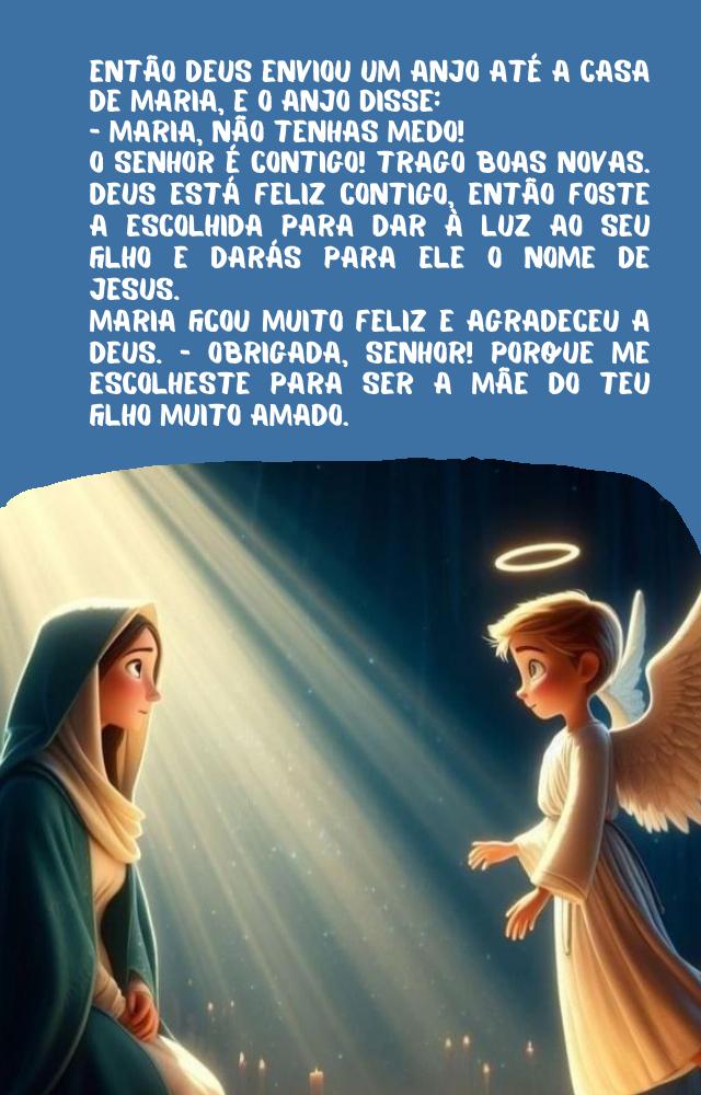 Página real: A história do nascimento de Jesus